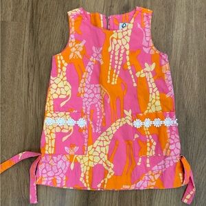 Vintage Lilly Pulitzer Giraffe Dress